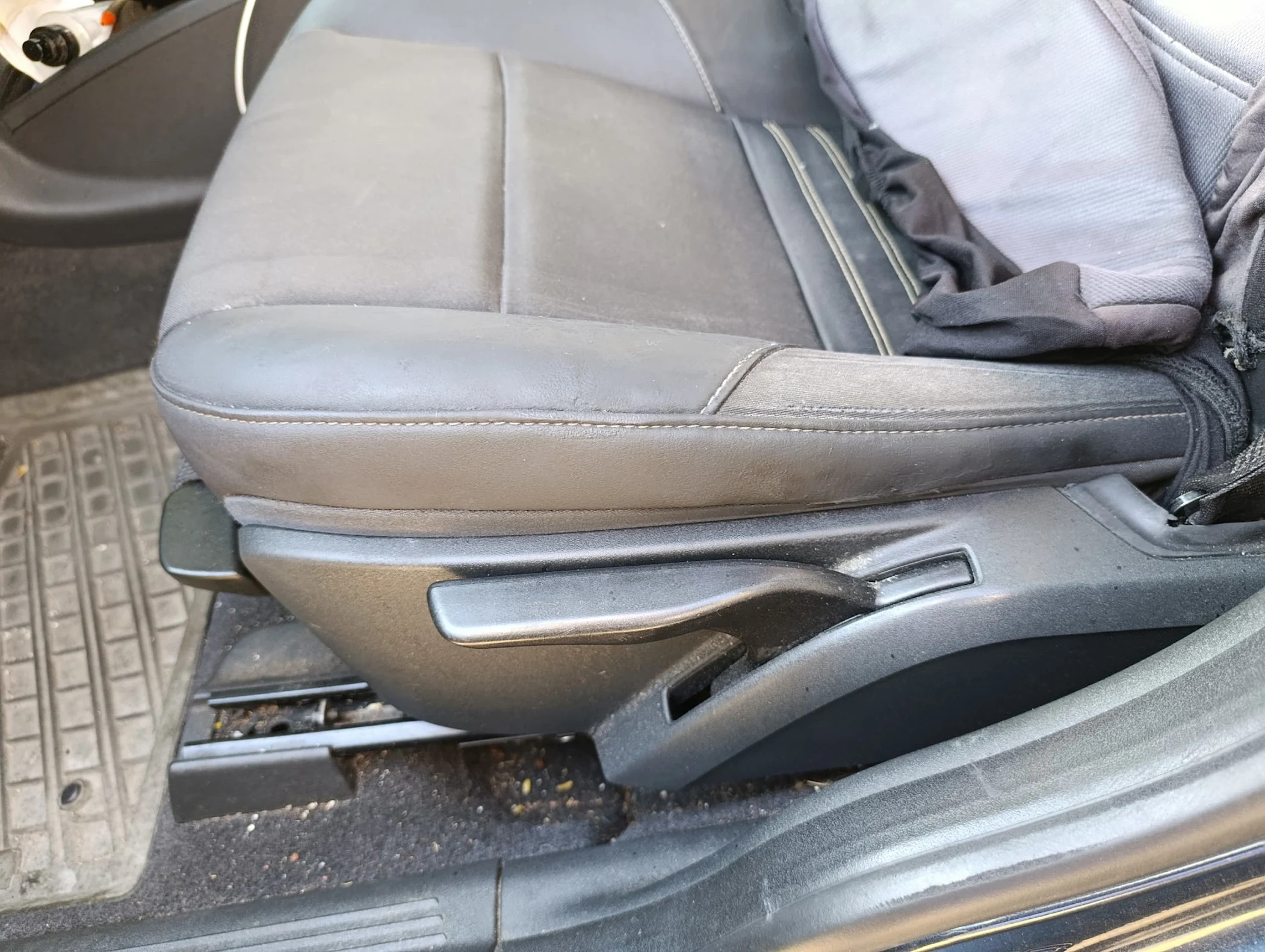 Car seat leather repair
