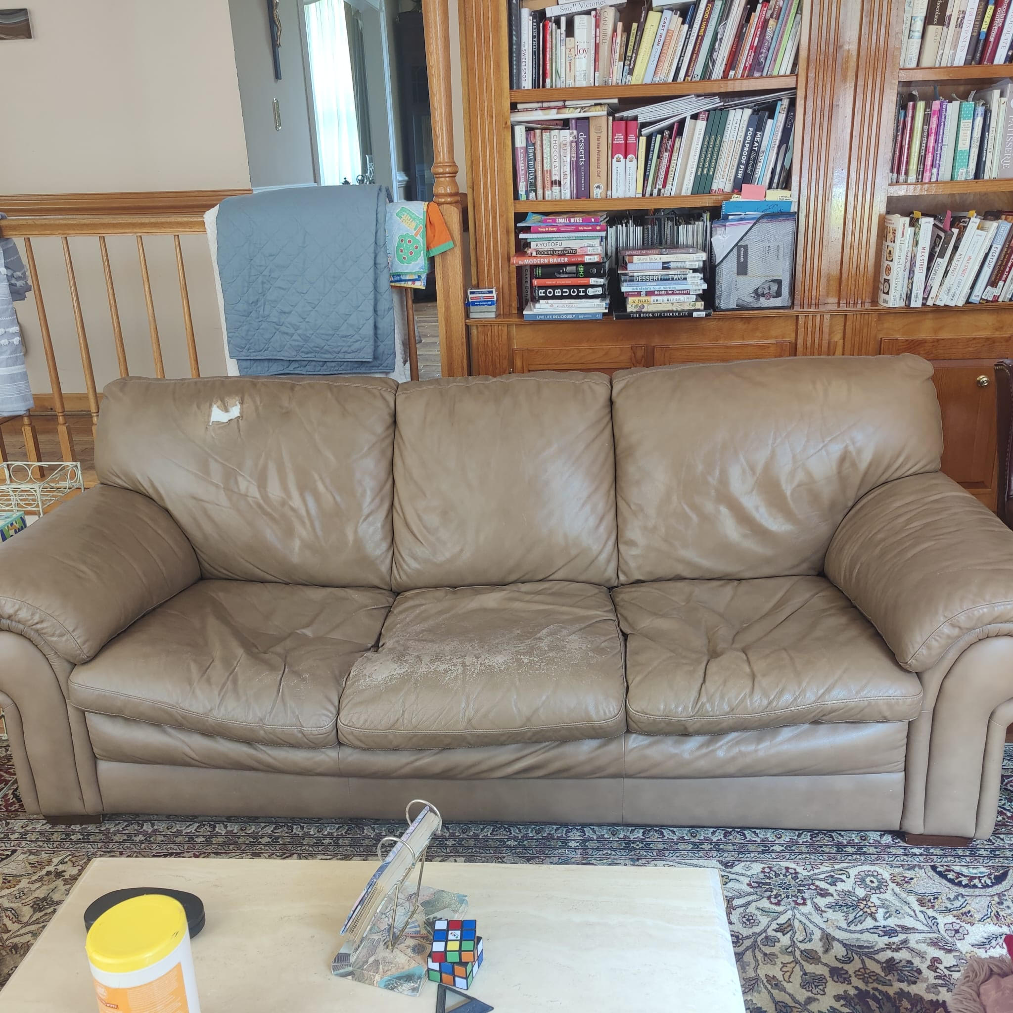 Various leather types and textures