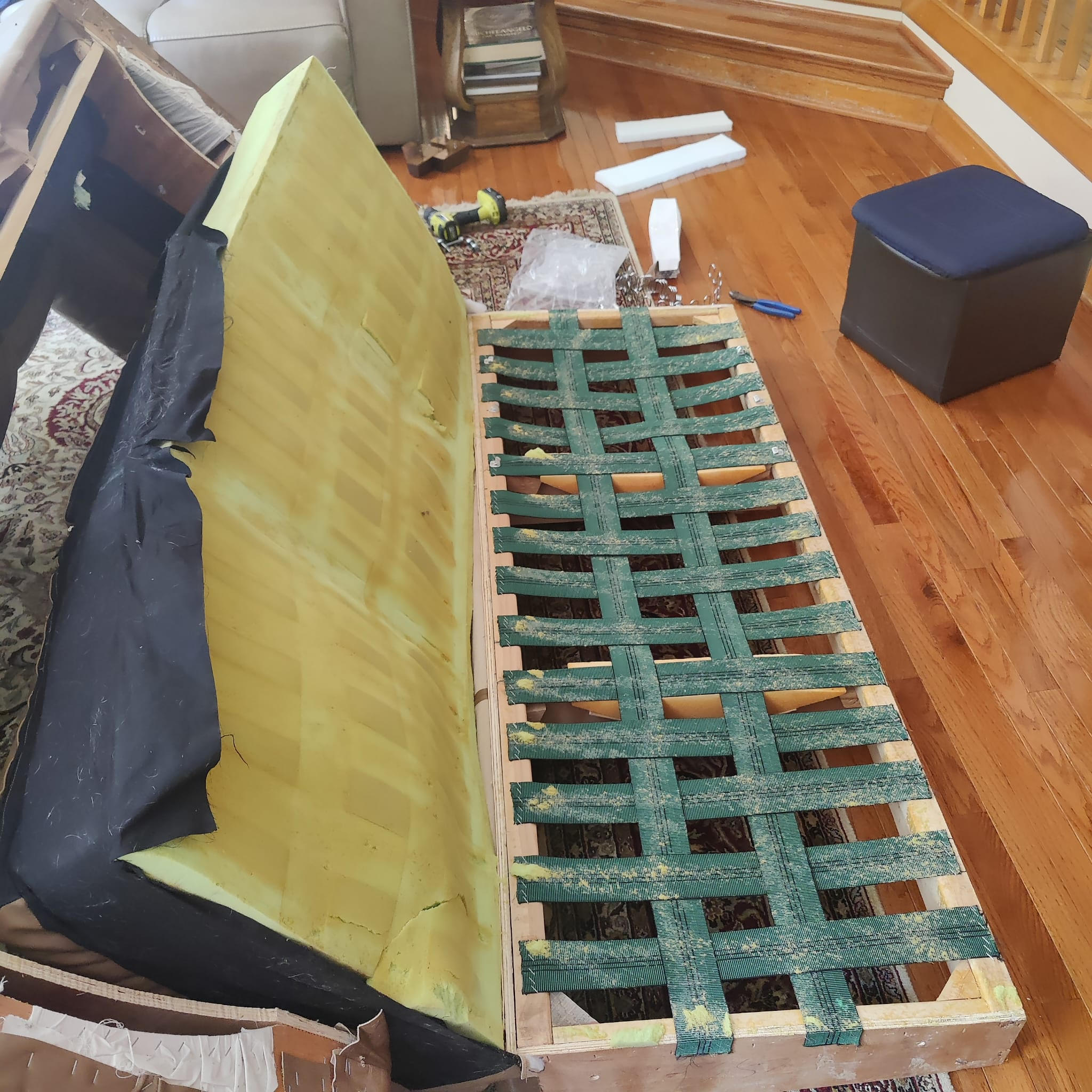 Various leather types and textures